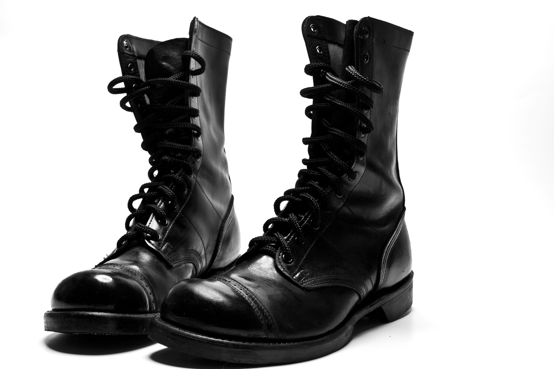 Black Combat Boots